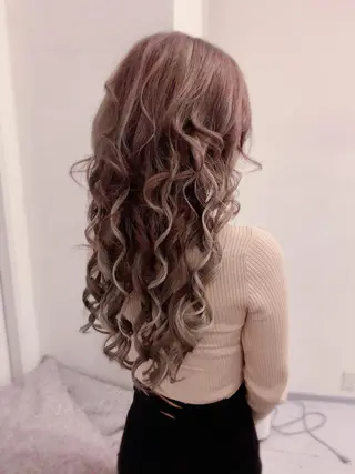 ロング カラー 💎JADE GRACE💎のヘアスタイル