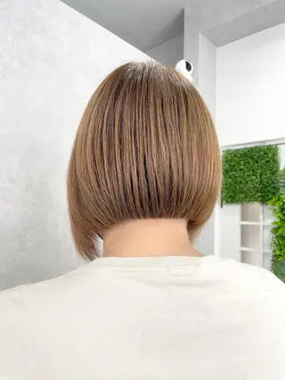 ショート カラー パーマ ヘアアレンジ メンズ キッズ ネイル マツエク・マツパ アイブロウ Leyシェアサロン所属・Ken ドライカット ✂️髪質改善のヘアスタイル