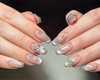 ネイル ETELUNA Nail 銀座店【パラジェル/フィルイン/チップスカルプ/マグネット/ニュアンス】所属・周 テイのネイルデザイン