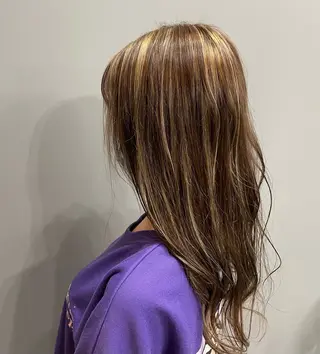 ロング GLITTER赤塚店所属・GLITTER ハイ トーン🎀北野佑季のヘアスタイル