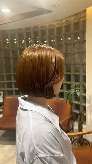 ミディアム Lumier de mashu所属・nana/ボブ/ レイヤー/メンズのヘアスタイル