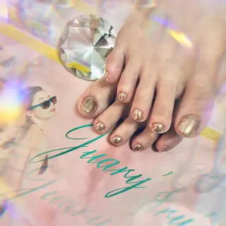 ミディアム カラー キッズ ネイル マツエク・マツパ 💎ビューティサロン 湘南　RIRAN💎のネイルデザイン