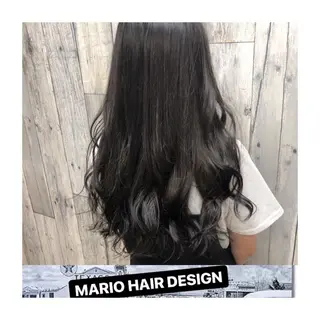 ロング カラー パーマ ヘアアレンジ メンズ キッズ Forest. -髪質改善-のヘアスタイル