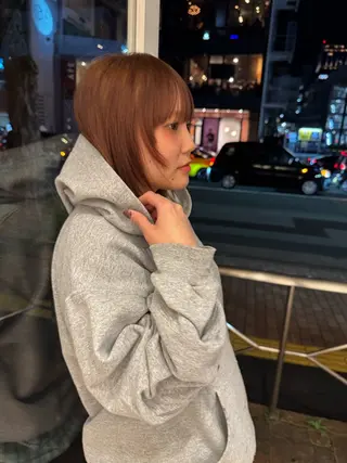 ショート カラー ボブ /凜花のヘアスタイル