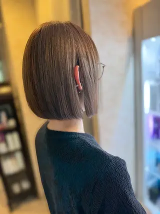 ショート ✨縮毛矯正✨髪質改善 ナカシマ ユミのヘアスタイル