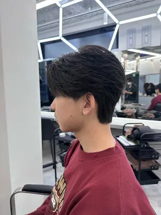 パーマ メンズ 💎メンズカット ／フェザー／細野💎のヘアスタイル