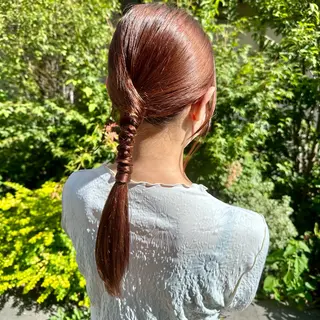 セミロング ヘアアレンジ メンズ特化/ パーマChihoのヘアスタイル