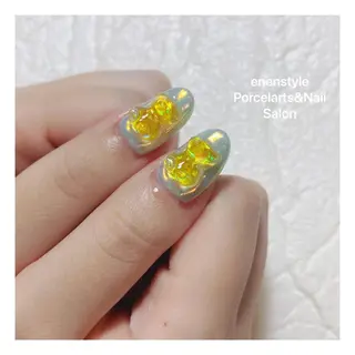 ミディアム ネイル 👑enen style👑のネイルデザイン