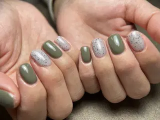 ショート トゥー フエンのネイルデザイン