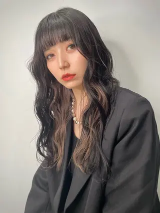 ロング カラー エスポワール所属・YUSHI HORIUCHIのヘアスタイル