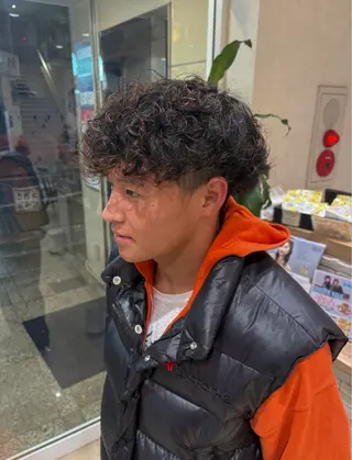 ショート パーマ メンズカット/ 特殊パーマ/haruのヘアスタイル