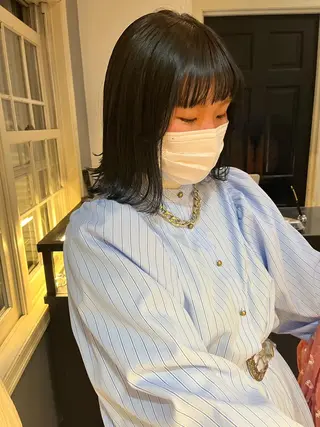 ショート カラー NOUN所属・eri kinjoのヘアスタイル