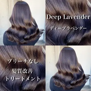 ロング カラー 表参道/透明感カラー /暗髪/ジュキヤのヘアスタイル