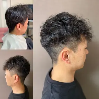 ショート パーマ glosstokyo所属・縮毛矯正技師須藤玲人 髪質改善師ゴトウのヘアスタイル