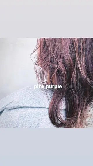 ミディアム カラー 東京の技術を 京都で✂︎🕊️💖のヘアスタイル