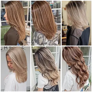 ロング cherie所属・バレイヤージュ/ ハイライト/大内格のヘアスタイル