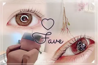 マツエク・マツパ アイブロウ Fave ♡harunaのマツエク・マツパデザイン