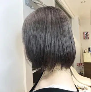 ミディアム sano sayakaのヘアスタイル