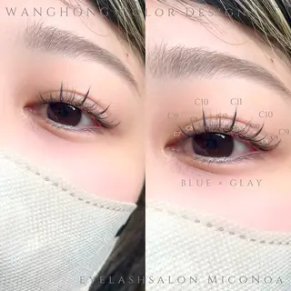 マツエク・マツパ MicoNoa所属・MicoNoa Asamiのマツエク・マツパデザイン