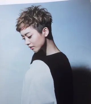 ショート カラー パーマ メンズ au美容室所属・au栄矢場町 水素髪質改善Tのヘアスタイル