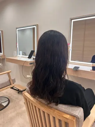 ロング パーマ little福岡 KAWAIのヘアスタイル