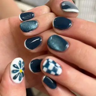 ネイル niconail 千歳烏山店所属・niconail 🧣ayu 📍烏山のネイルデザイン