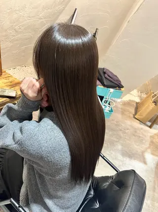 ロング カラー 新宿/髪質改善 艶カラー👶Renaのヘアスタイル