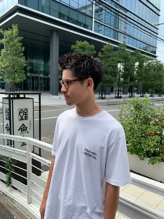 ショート メンズ 住本 大明のヘアスタイル