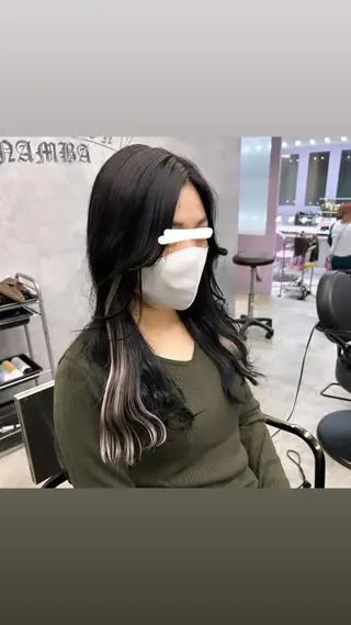 ロング Hui.所属・縮毛矯正・髪質改善 特化 出納 直起のヘアスタイル