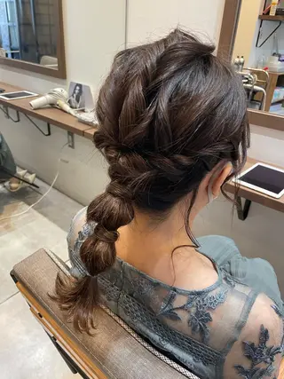 セミロング N°rico川喜田 里衣のヘアスタイル