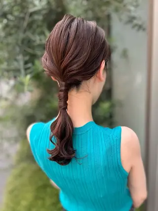 ヘアアレンジ marleeヘアセット＆シャンプーブロー専門店所属・ヘアセット専門 🫧ARIANAのヘアスタイル