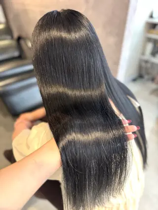 ロング カラー 🩶mana🩶艶髪 /カラーオンカラーのヘアスタイル