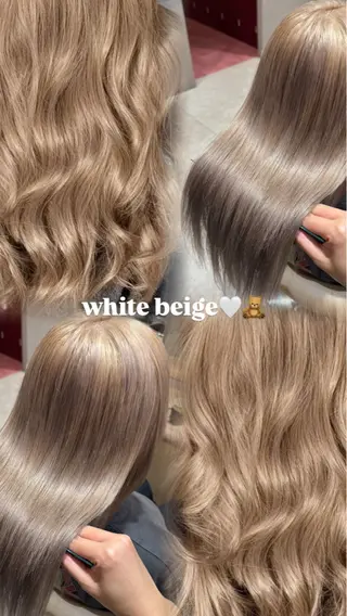 セミロング カラー 美髪/ツヤ髪 🍼Sana🍼のヘアスタイル