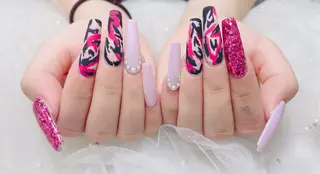 ネイル チョウ チョウのネイルデザイン