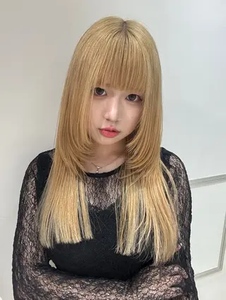 ロング 藤井 悠希のヘアスタイル