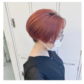 ショート カラー YUNA ユウナのヘアスタイル