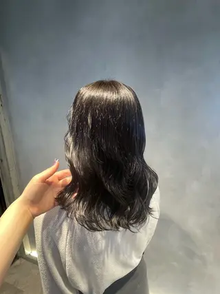 カラー 暖色/ハイトーン/ カラー/HBLのヘアスタイル