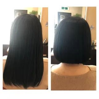 ミディアム やまぐち まりんのヘアスタイル