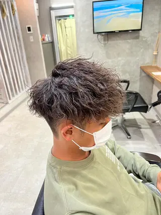 ショート パーマ特化美容師 佐藤壮流のヘアスタイル