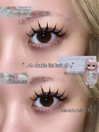 マツエク・マツパ Total Beauty Salon bT所属・☆eyelist _miu☆のマツエク・マツパデザイン