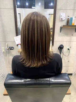 ミディアム カラー 白髪ぼかし🌈 Ayakoのヘアスタイル