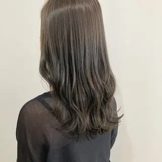 ミディアム カラー お洒落パーマ/ 艶カラー/michiのヘアスタイル