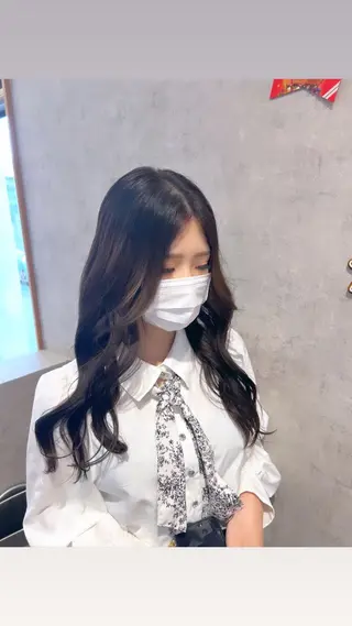 ロング カラー suri-ru hair【スリールヘアー】所属・FURUSAWA AOIのヘアスタイル