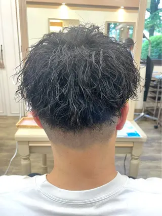 ショート パーマ メンズ メンズパーマ🌀/ 中村郁未のヘアスタイル