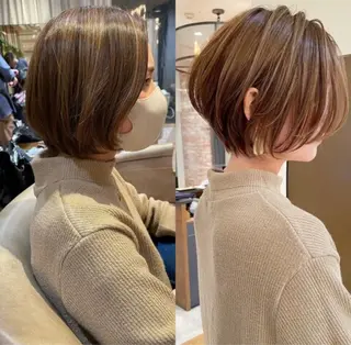 ショート 🫧安野祥華 銀座大人ショート🫧のヘアスタイル