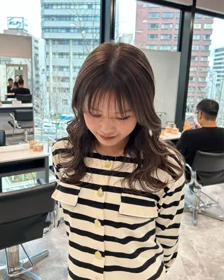 ロング 寺川留以 /カットモデル募集中のヘアスタイル