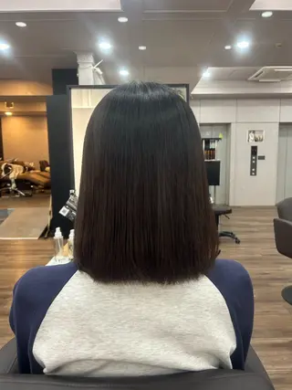 ミディアム NAGINE /【bench】千葉のヘアスタイル