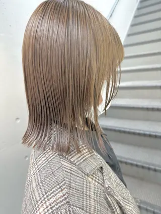 ミディアム Toiro新宿所属・✨髪質改善✨ ✨ボブショート✨山木のヘアスタイル