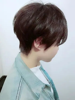 ショート すずき えりのヘアスタイル