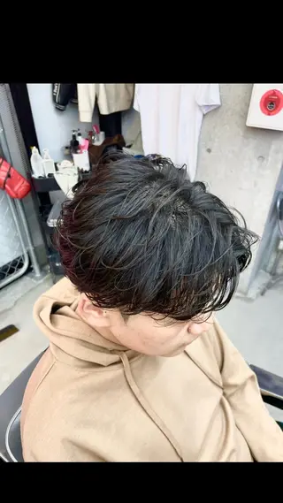 パーマ ヘアアレンジ メンズ 似合わせカット特化/ 💈ミナ💈のヘアスタイル